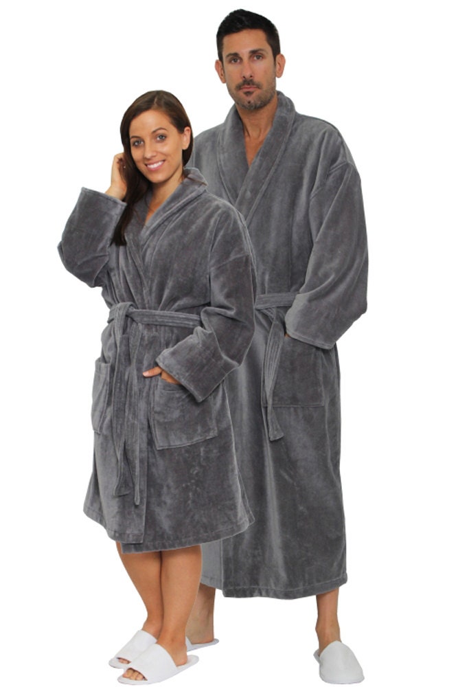 personalised mens bathrobe