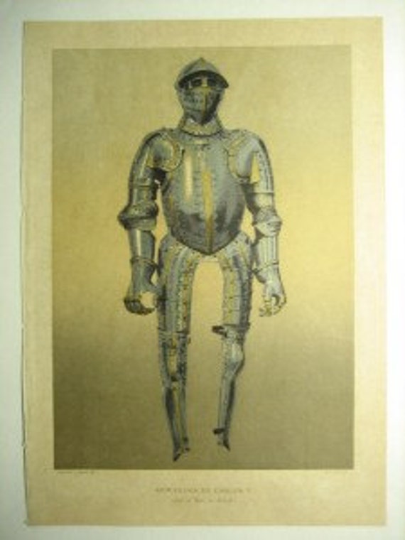 Arte Espanol Armour Carlos The 5TH, 1880