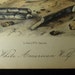 Audubon Quadruped Octovo Stone Lithograph PL 72 White American Wolf Print 1851
