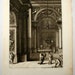 Rare Antique French Engraving Print "Landscape Portrait Panel" Le Pautre 1752 #3
