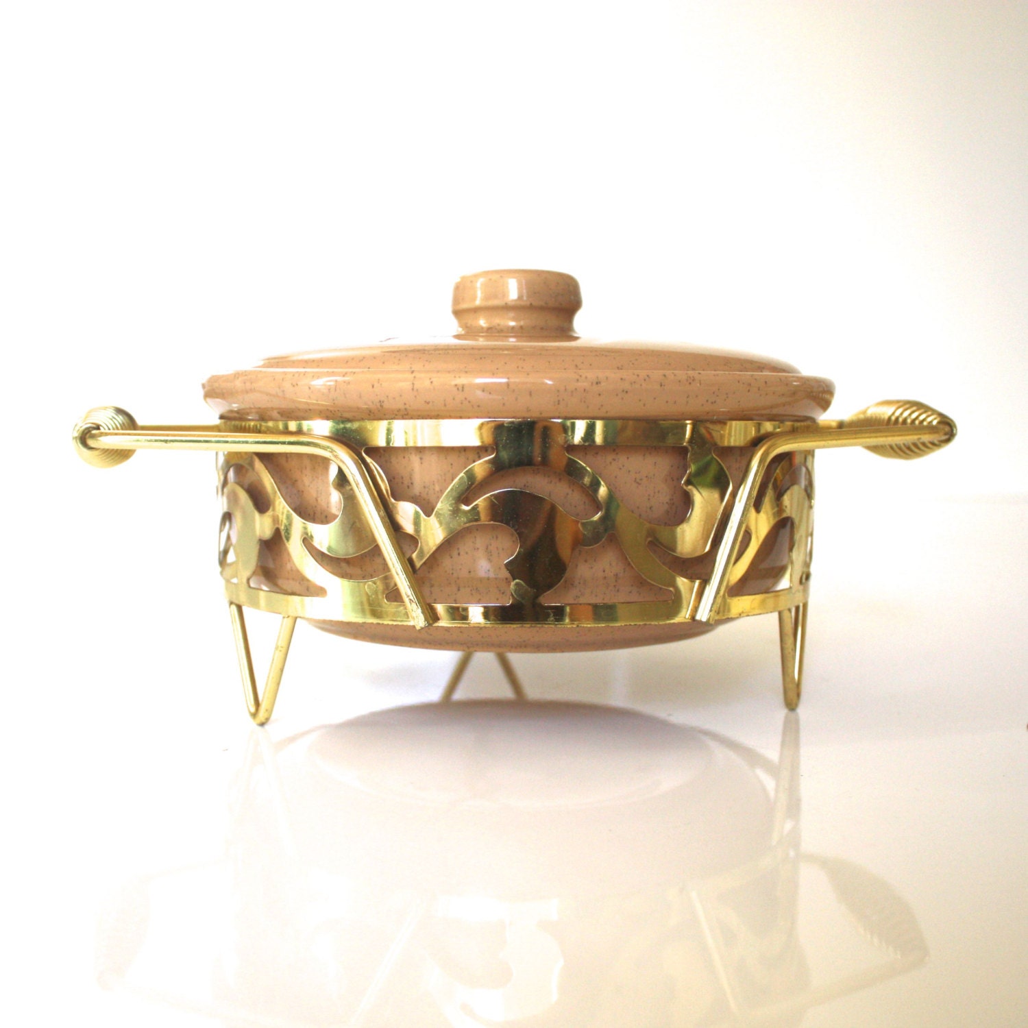 Vintage Bauer Pottery Company of Los Angeles Round by UptownFound