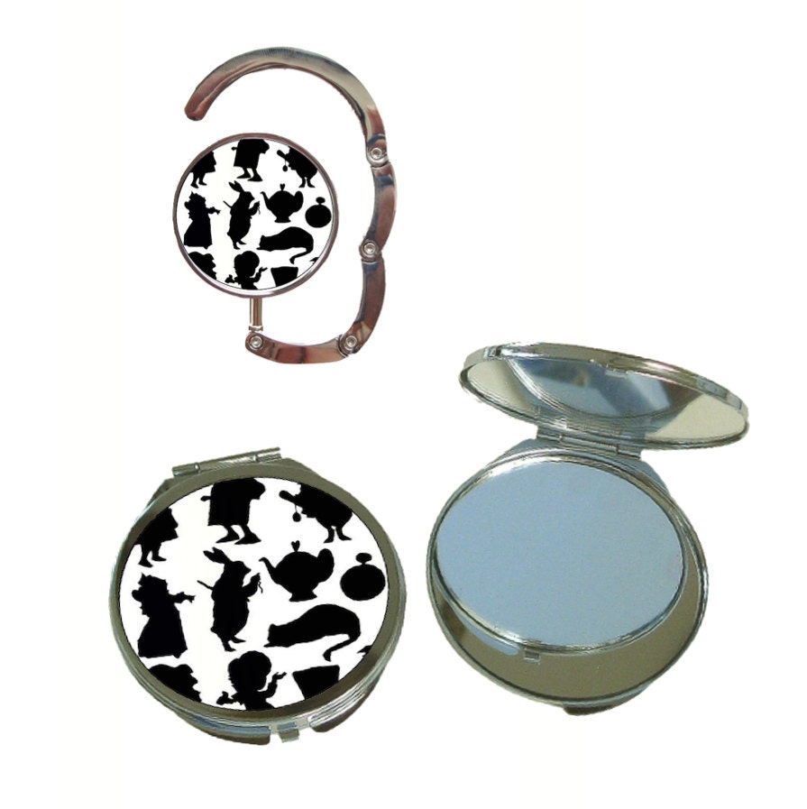 Handbag compact mirrors