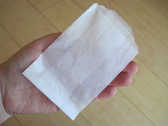 25 Bitty Transparent Glassine Bags for Party Favors and more Il_570xn