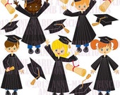 80% OFF Graduation Kids clipart, Celebrationclipart, commercial use, vector graphics, digital clip art, digital images -AMB-222 Il_170x135