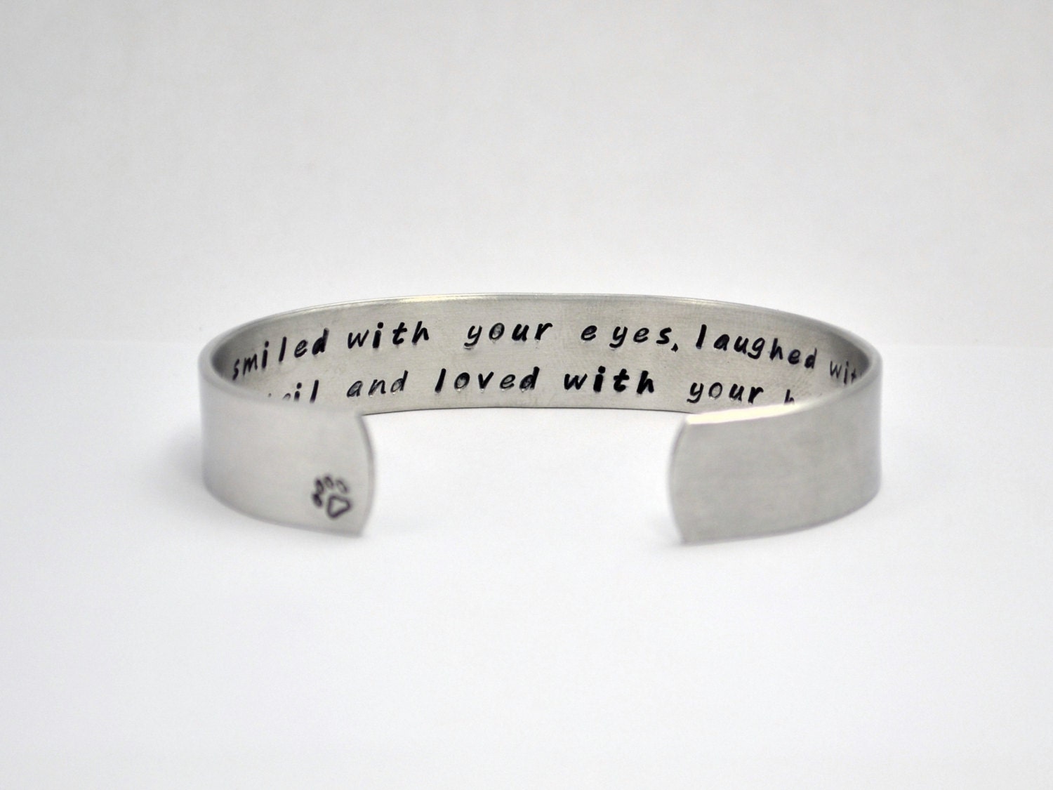 Pet loss bracelet / Pet memorial gift / Pet Sympathy Gift