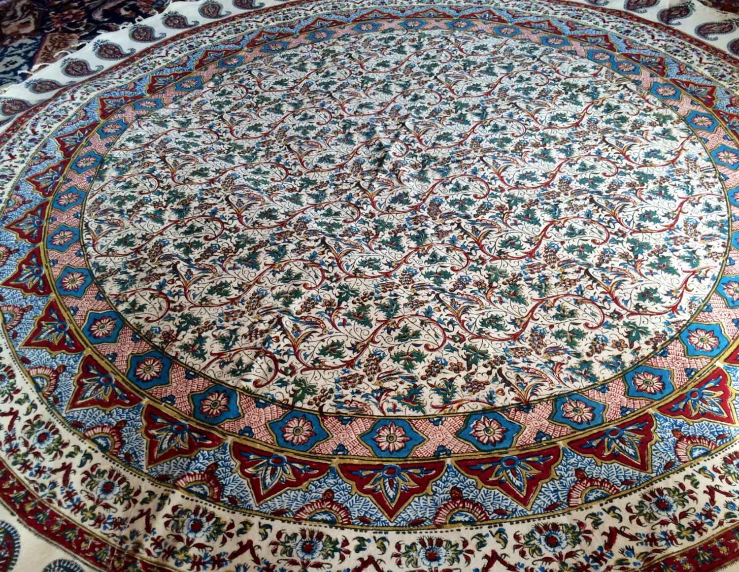 Persian tapestry58 round persian tapestry to by