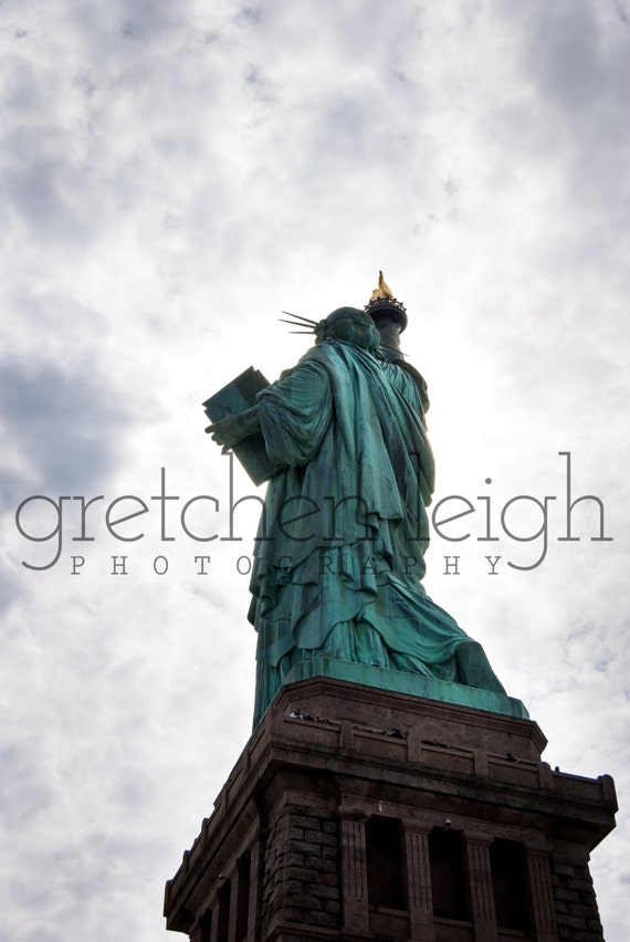 Statue of Liberty Green Corrosion Detail NYC New York City