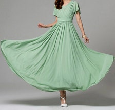 dress/Chiffon dress/ long Dress/maxi dress/summer dress/formal dress ...