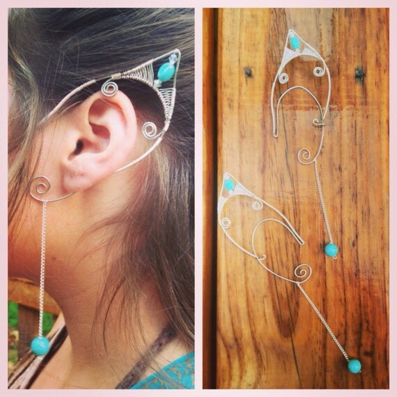 Wire Wrapped Elf Ears