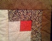 LOG CABIN Quilt / Traditional Quilt / Cotton Quilts / Wallhanging / Country Quilts / Mens Quilts / Boys Quilts / Home Accessories / Handmade
