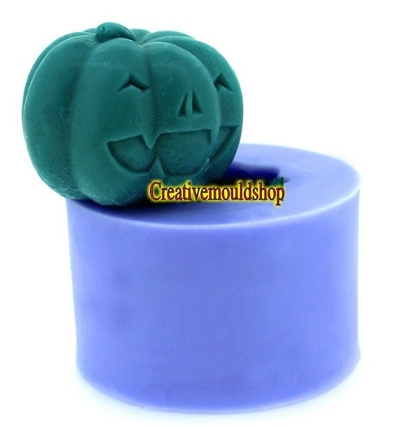 Halloween pumpkins Candle Mold Soap Molds Flexible Silicone