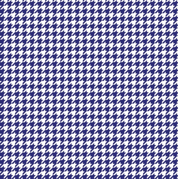 Navy houndstooth pattern vinyl sheet decals by
