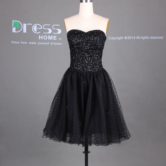 short sleeve black babydoll dress