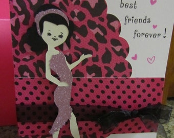 Great birthday card for the " tween" crowd..