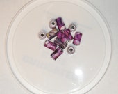 Specialty Loose Paper Beads (Purple Tones)