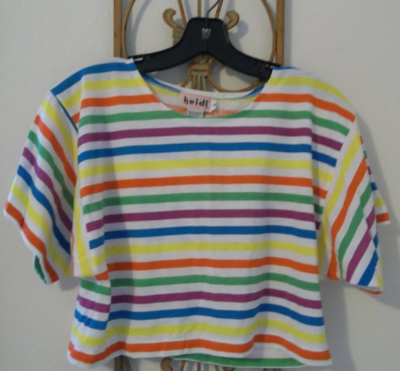 men's half shirt 80s