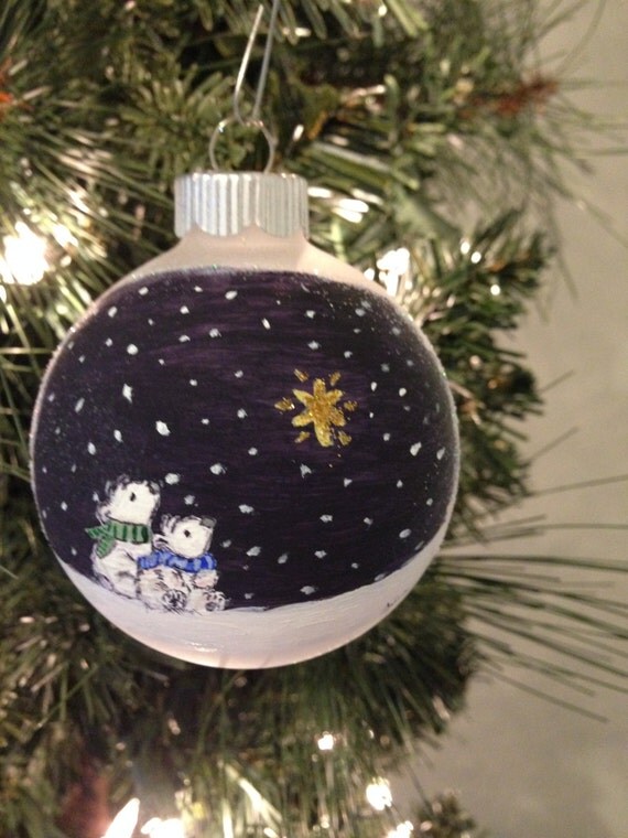 christmas tree ornament hand painted first by christmas tree ornament hand painted first by