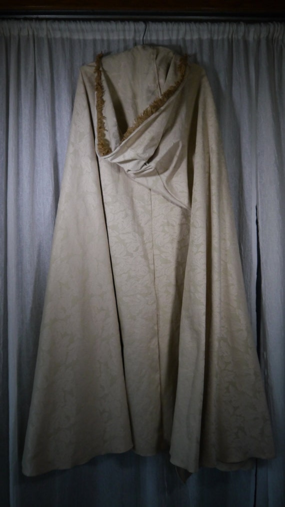 Gold Damask Cloak