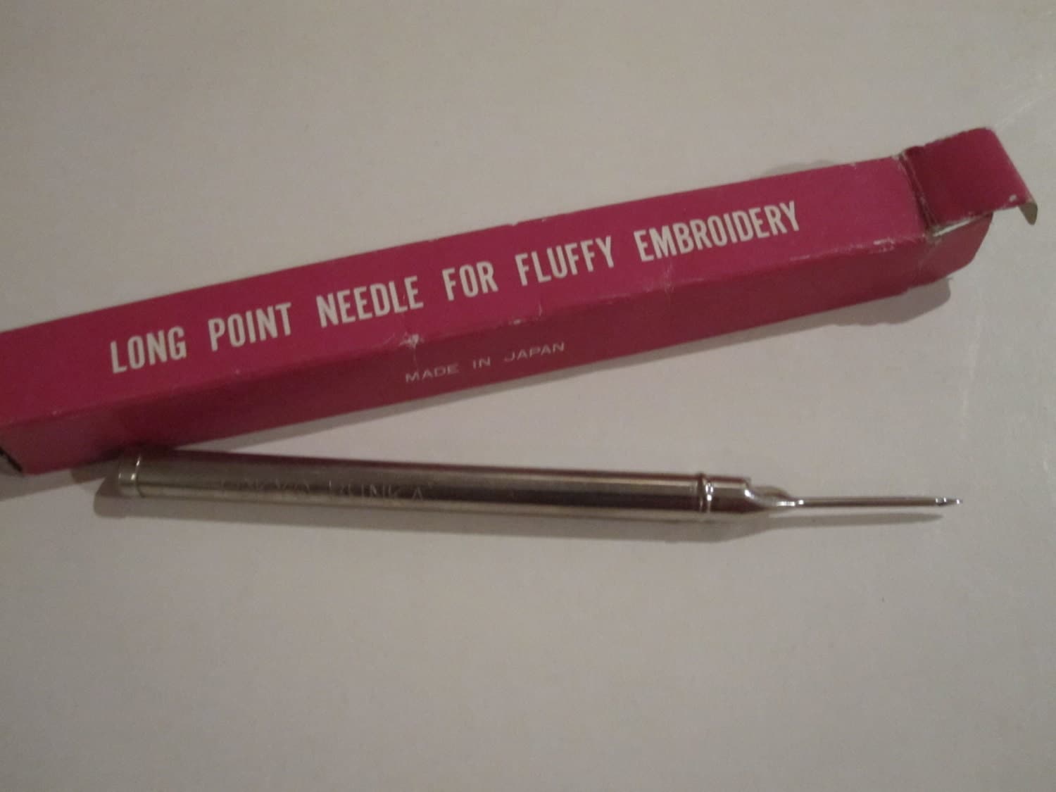 Tokyo BUNKA Embroidery Punch Needle Fluffy Long Point Needle