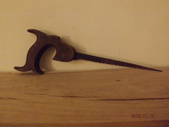 Antique Keyhole Saw by RetroSaffer on Etsy