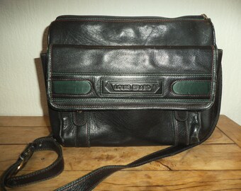 handbag blue leather Louis Erard