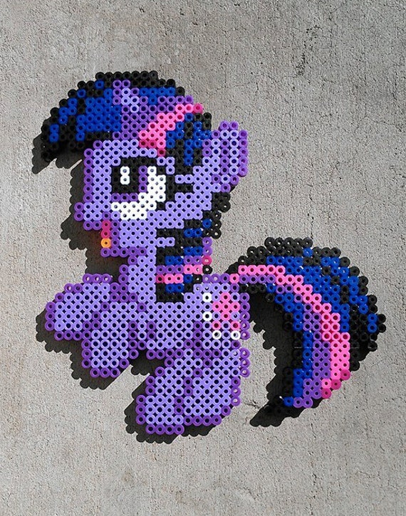 Filly Twilight Sparkle Perler Bead Art