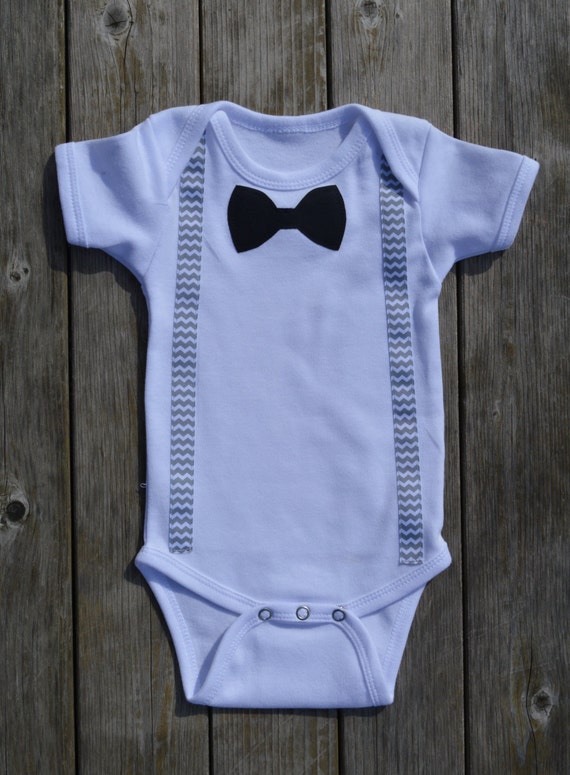 Bow tie onesie