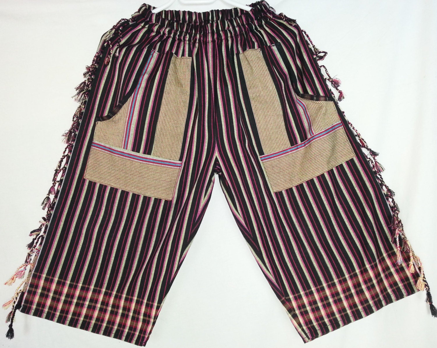 Kikoy Kikoi Three Quaters Pants Trousers by Africanheritagegifts