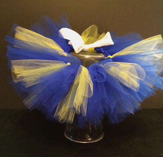 Minion Inspired Tutu Costume Blue and Yellow by CierrasCorner