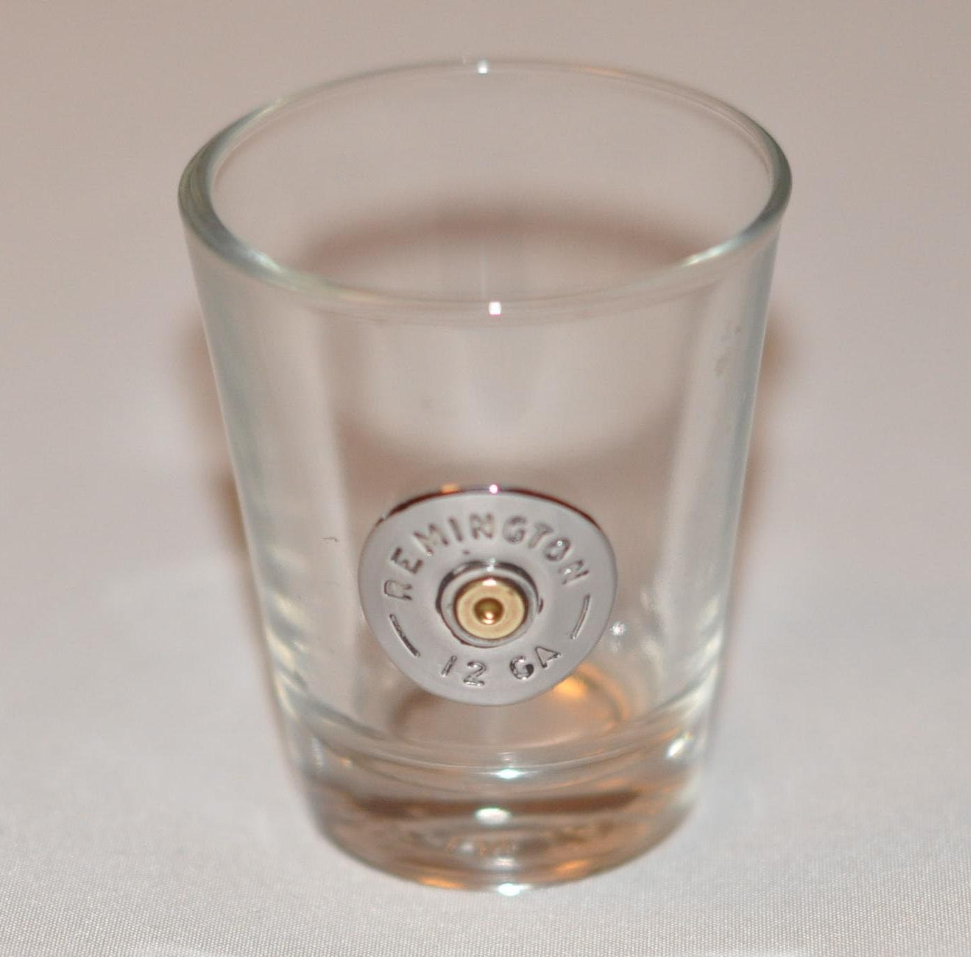 Remington 12 Gauge Shotgun Shell Shot Glass by OnTargetJewelry