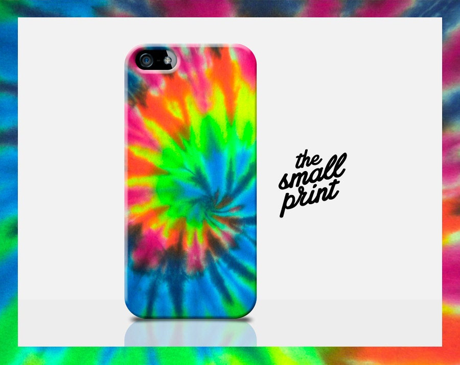 TIE DYE iphone 6 case rainbow iphone 6 case by TheSmallPrintCases