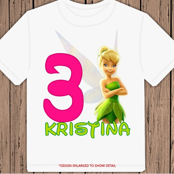 tinkerbell birthday shirts