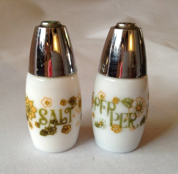 Vintage Salt and Pepper Shakers From The 1970's