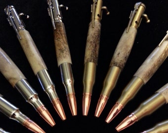 Bolt Action, Deer Antler Pen