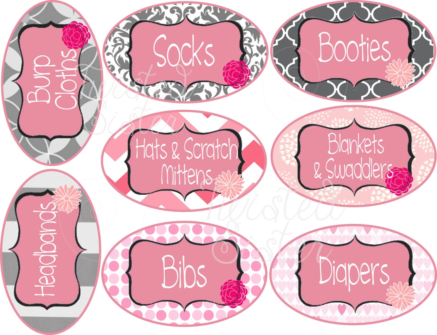 pink-grey-nursery-organization-labels-baby-by-twistedsistershop