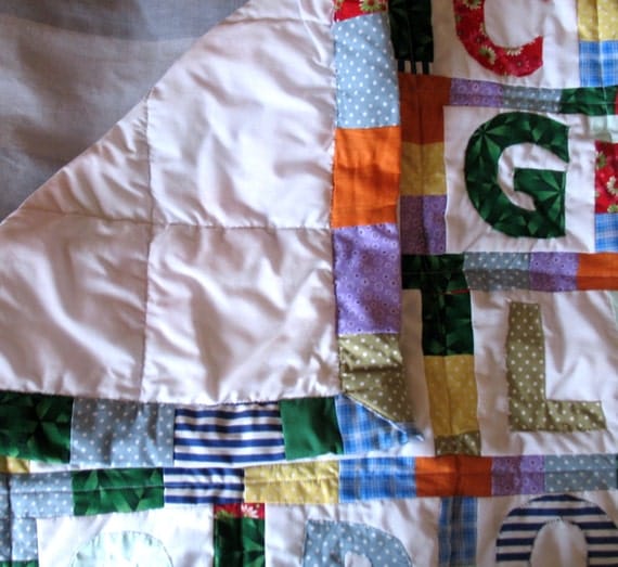 alphabet quilt