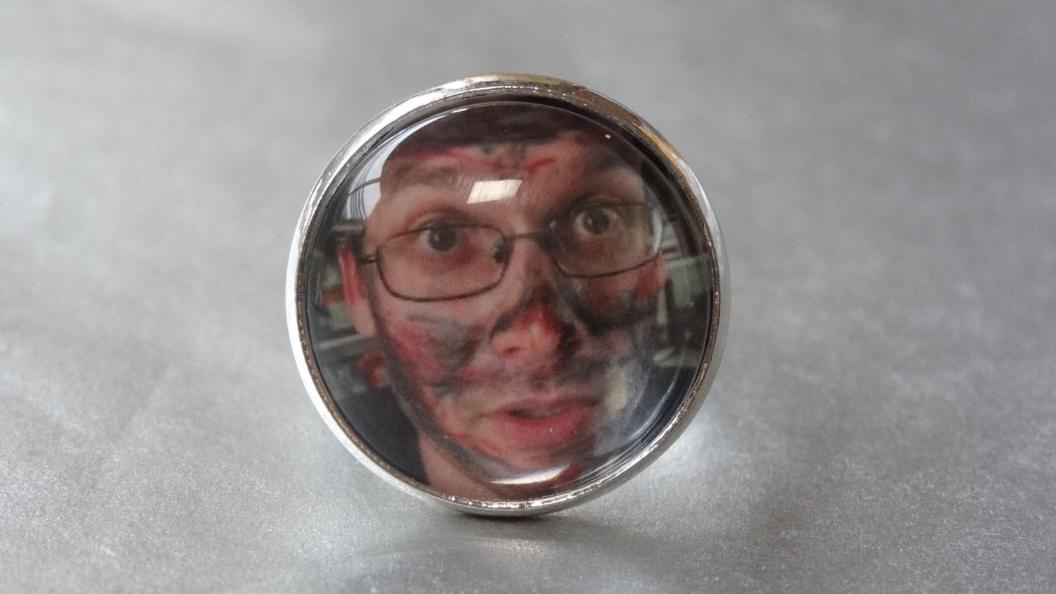 John Green Sharpie Face Ring by OfAllLondinium on Etsy