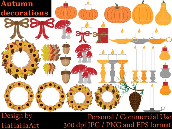 fall decorations clipart - photo #36
