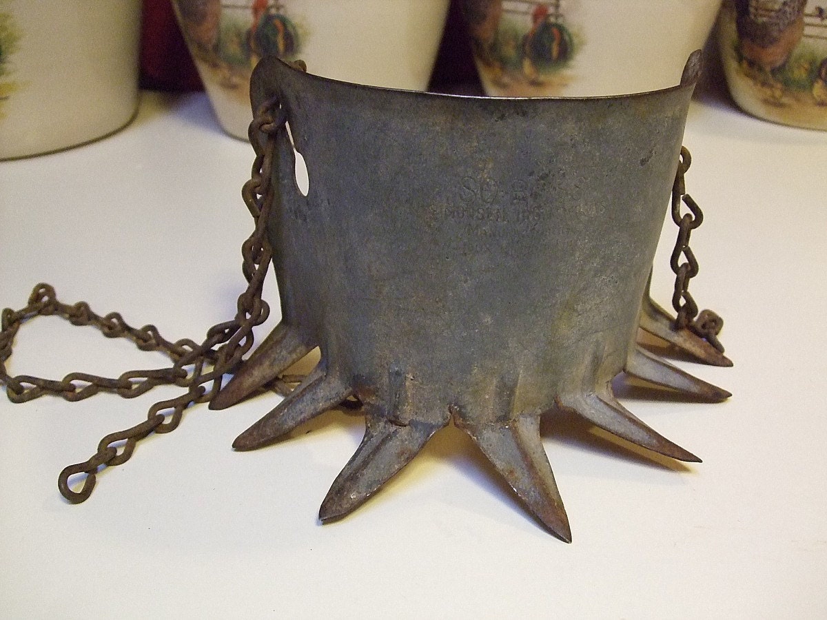 Calf+Weaner Vintage So Boss Spiked Steampunk Calf Weaner by MarksVintageShoppe
