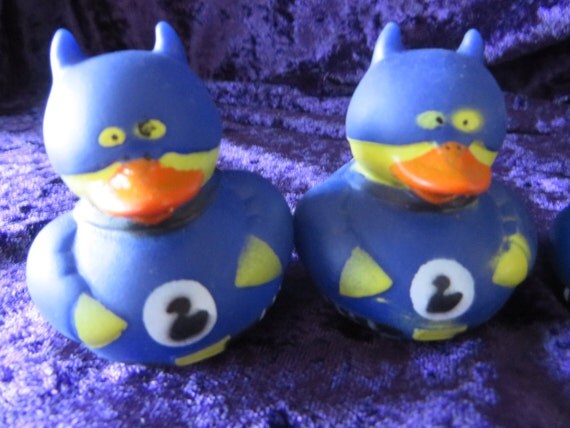 Batman Ducks Rubber Ducks Holy Batman By Lotsaduck On Etsy