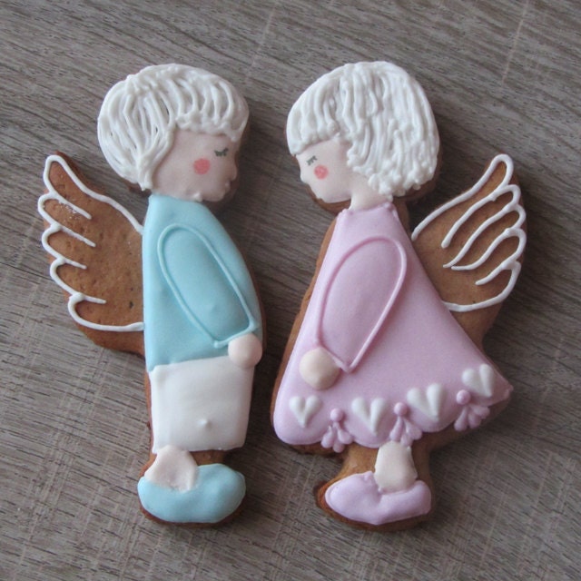 Angels cookie cutter set 3 pcs