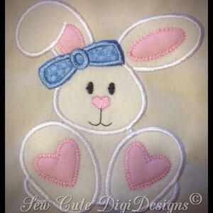 Bunny Applique Design