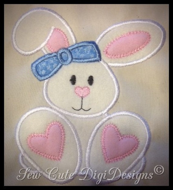 Bunny Applique Design