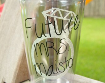 Future Mrs. Bride-to-be tumbler