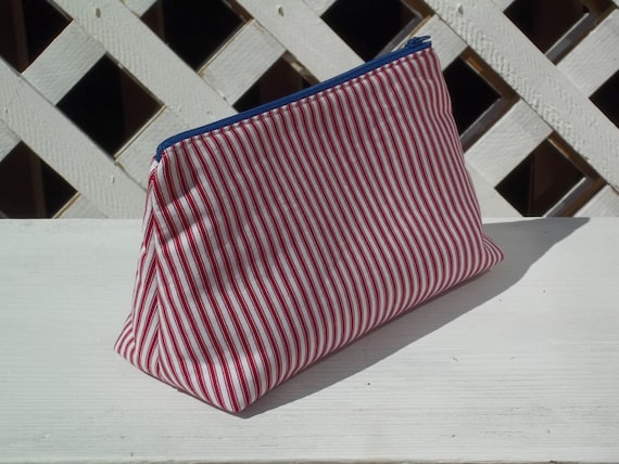 Items similar to Red White Blue Bag Pouch on Etsy