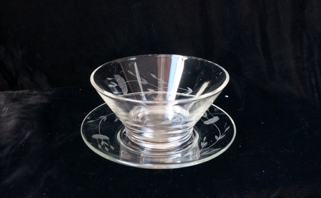 Princess House Crystal Bowl Heritage Pattern