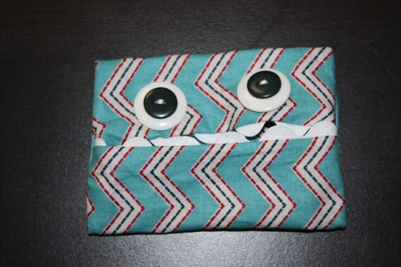 Monster Tissue Holder (white teeth)