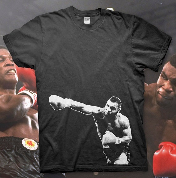 Mike Tyson Knockout Punch T Shirt Boxing by TheCottonCult on Etsy