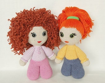 Crochet PATTERN - Doll Dea (amigurumi, crochet, doll)