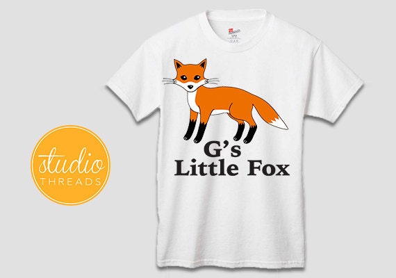 fox t shirt white